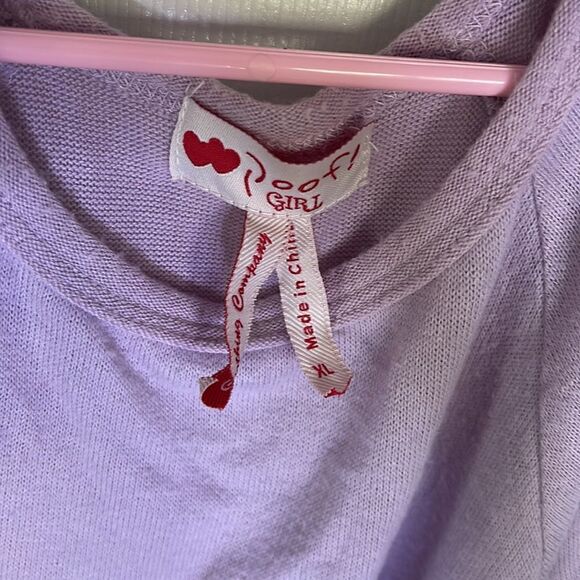 🌟B1G1 free Poof! girl crochet cold shoulder top size xl - Picture 4 of 5